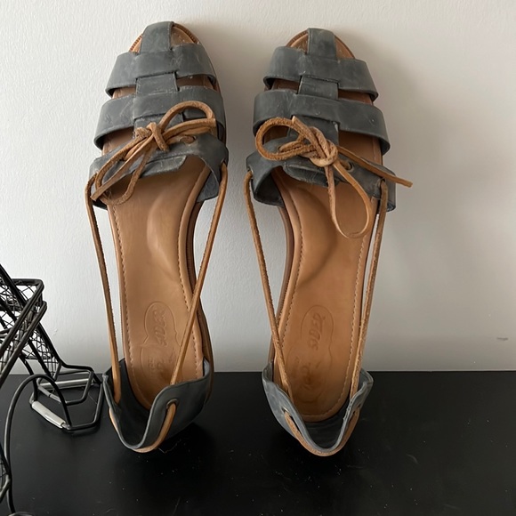 Sperry Shoes - Women’s 8.5 Sperry TopSider blue and brown EUC